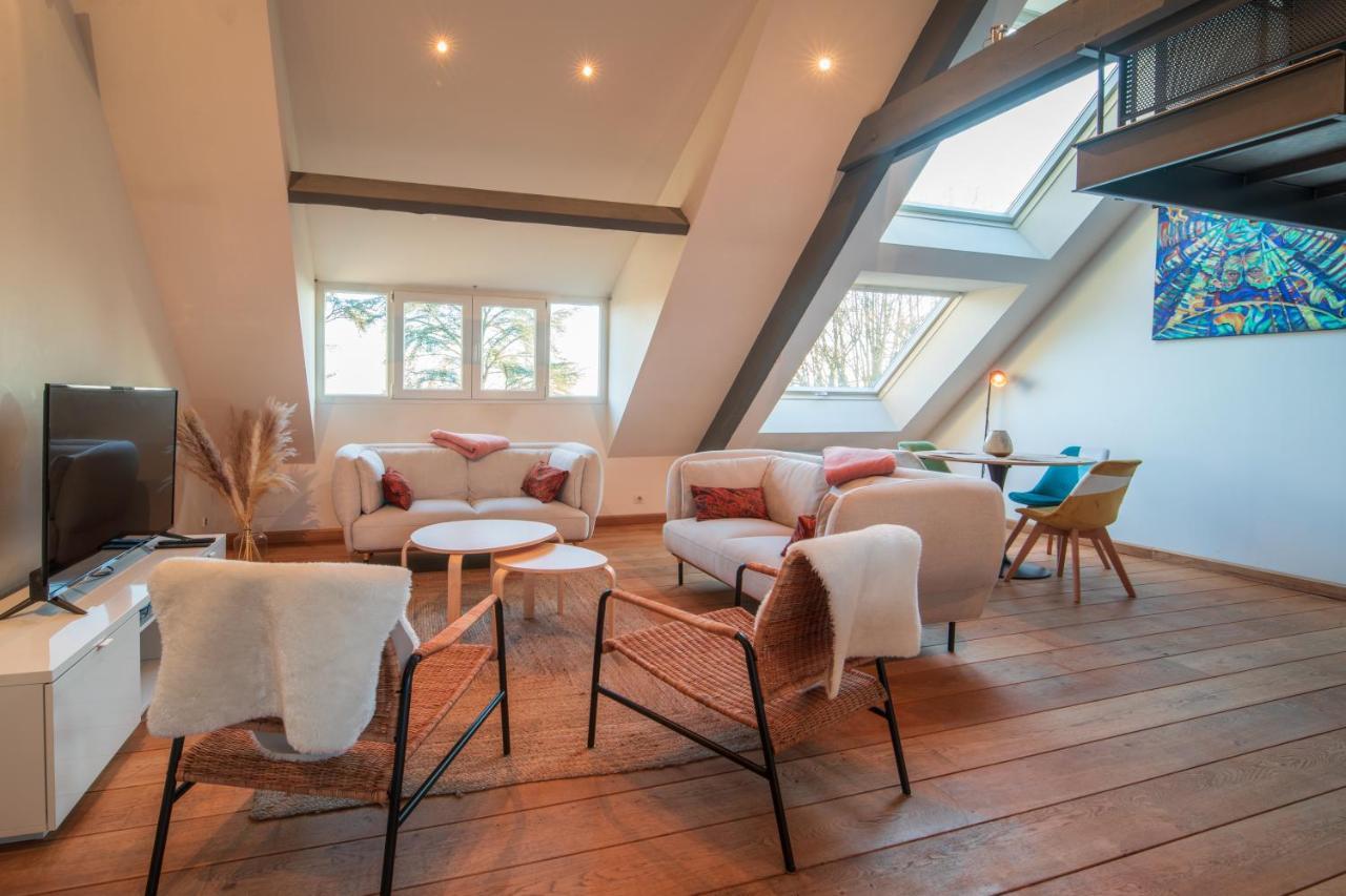 Appartamento Loft Les Deux Cedres Avec Vue Panoramique Charleville-Mézières Esterno foto